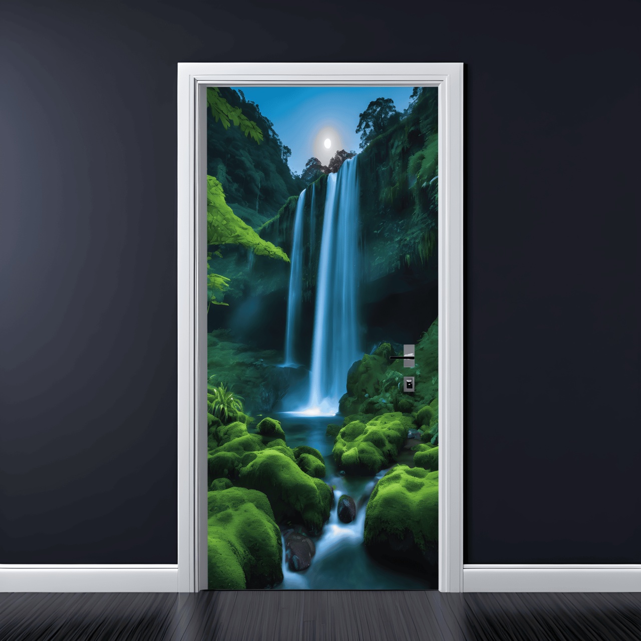 Folie imprimata color pentru decor Usa dimensiune 200 x 90cm model: AVX-DR22