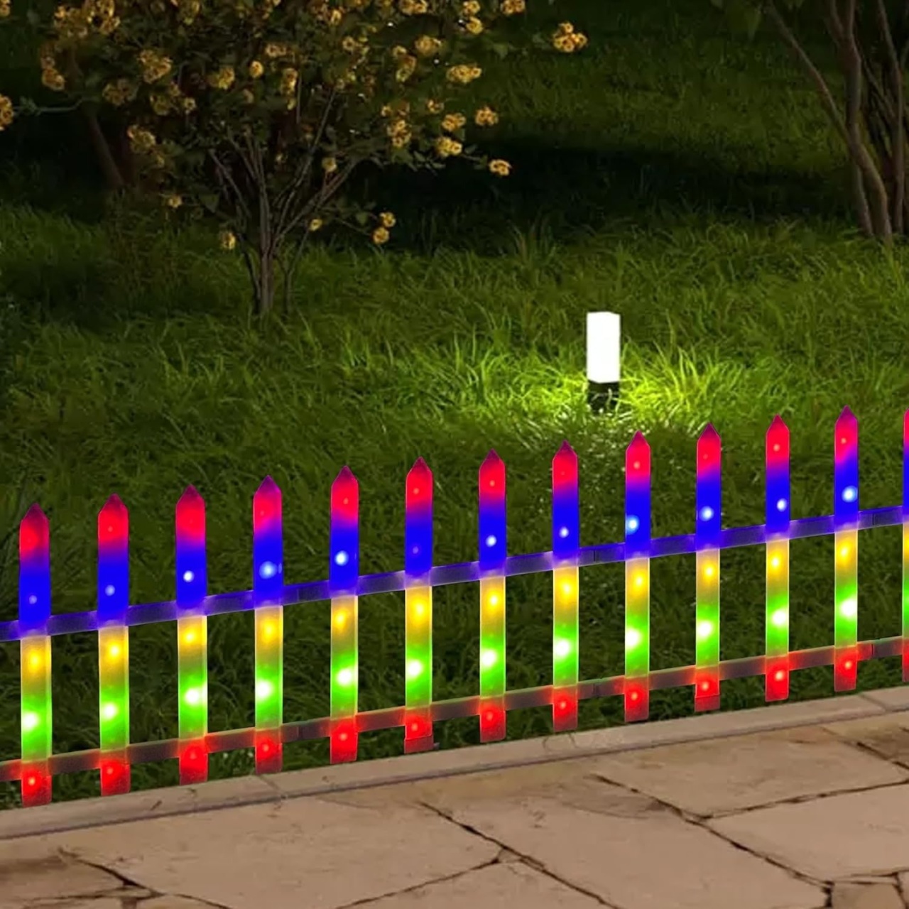 Gardulet Decorativ cu 288 LED-uri, 300x35cm, Interconectabil, Multicolor