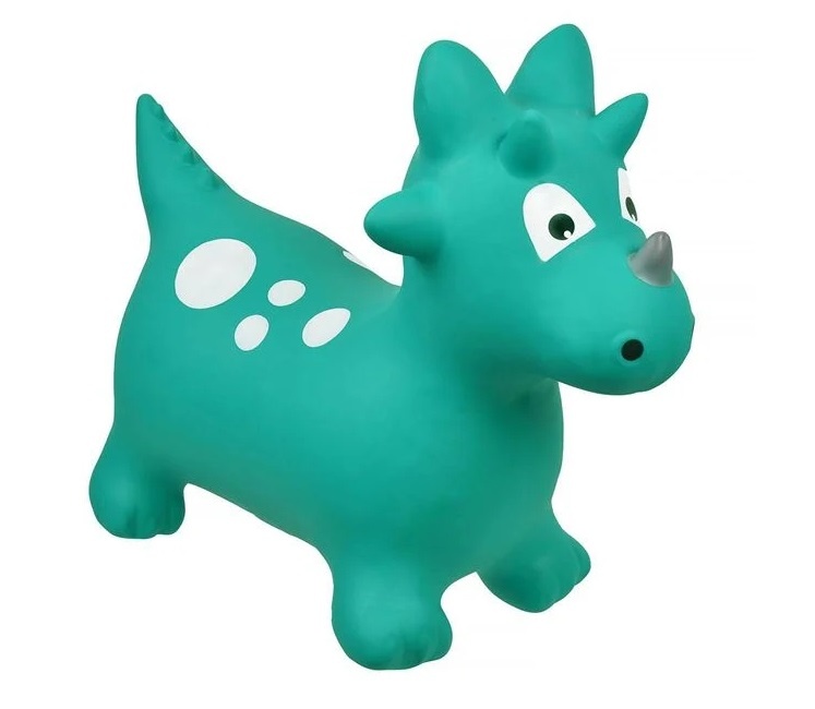 Hop Hop, Dinozaur Verde, PVC, 50 kg, 25x60cm