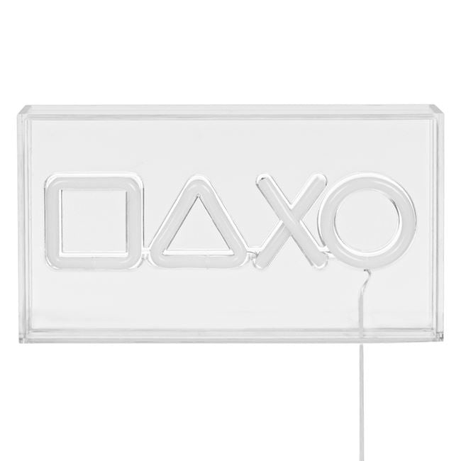 Lampa decorativa transparenta cu LED neon colorat Gamer, cu tub din silicon, intensitate luminoasa ridicata, 23x12.7 cm, multicolor - 3 | YEO