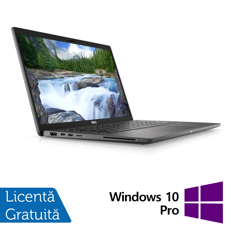 Laptop Refurbished DELL Latitude 7410 Intel Core i5-10310U 1.70 - 4.40GHz 8GB DDR4 256GB SSD 14 Inch Full HD Webcam + Windows 10 Pro