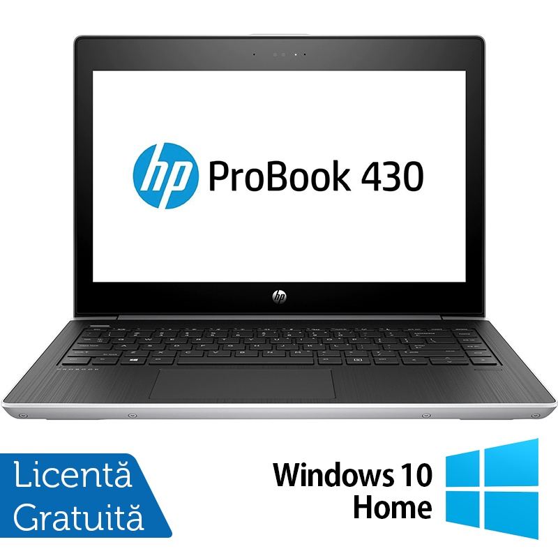 Laptop Refurbished HP ProBook 430 G5 Intel Core i5-8250U 1.60-3.40GHz 8GB DDR4 240GB SSD 13.3 Inch Full HD Webcam + Windows 10 Home