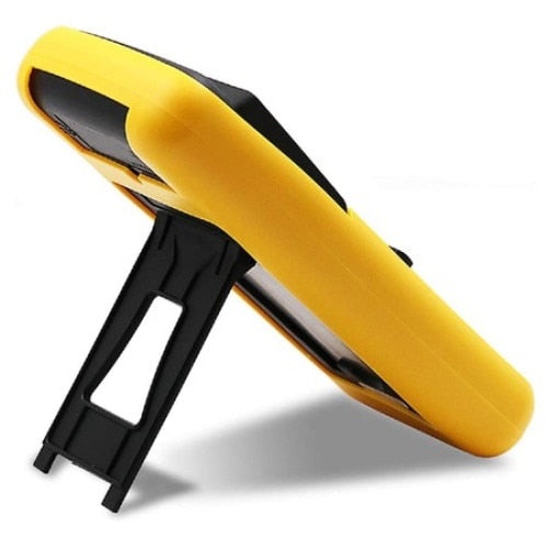 Multimetru Digital cu carcasa antisoc, cu 2 sonde de testare, Galben-Portocaliu - 2 | YEO