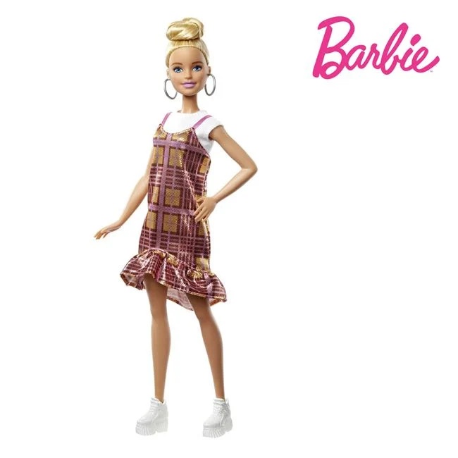 Papusa Barbie Fashionistas, varsta 3+ ani, dimensiune 11x5x33cm, multicolor