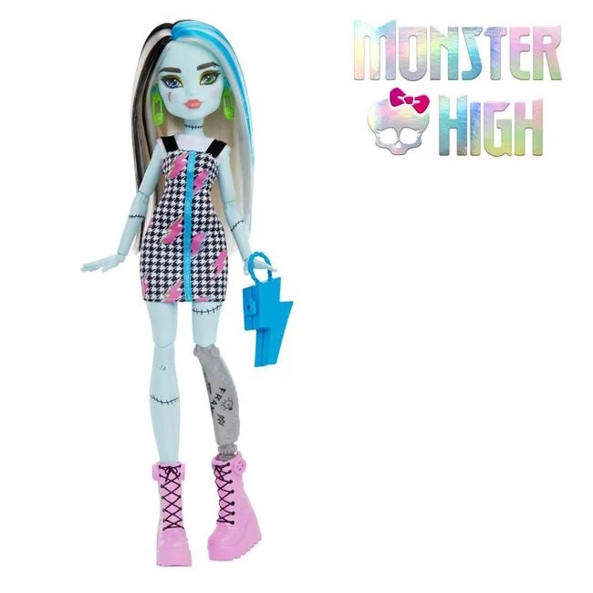 Papusa Monster High cu 11 puncte flexibile, vartsa de la 9 luni la 3 ani, 11.5x6x33cm, multicolor - 1 | YEO