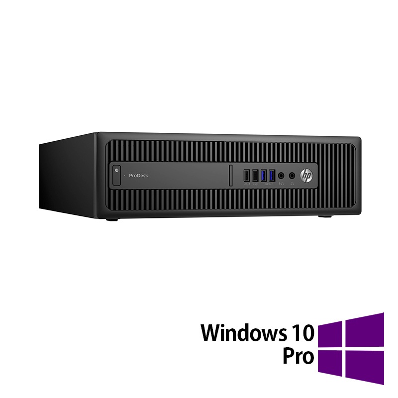 PC Refurbished HP ProDesk 600 G2 SFF Intel Core i5-6500 3.20GHz 16GB DDR4 1TB HDD + Windows 10 Pro