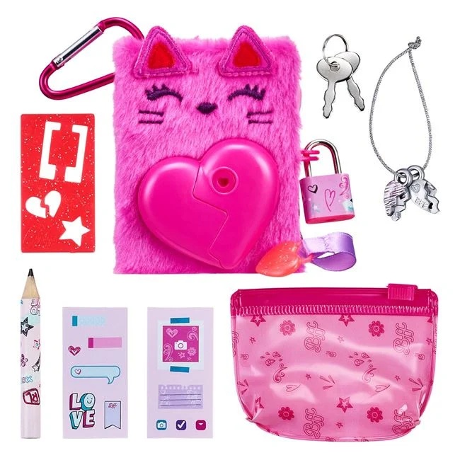 Real Littles Mini agenda cu accesorii incluse, varsta 3+ ani, roz