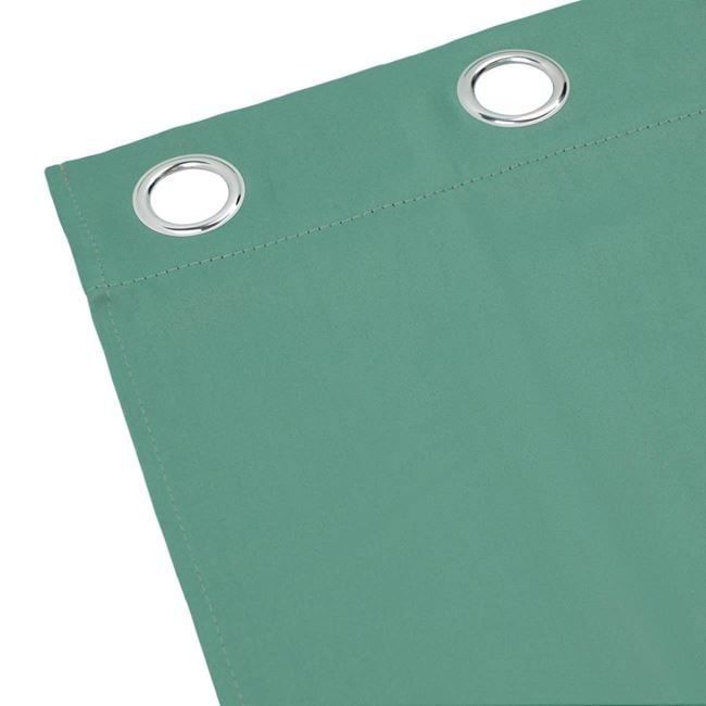 Draperie decorativa, tip blackout - nu lasa lumina sa treaca, cu inele, 140x260 cm , verde - 2 | YEO
