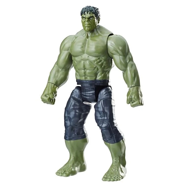 Figurina Avengers Hulk, dimensiune 30cm, verde-negru
