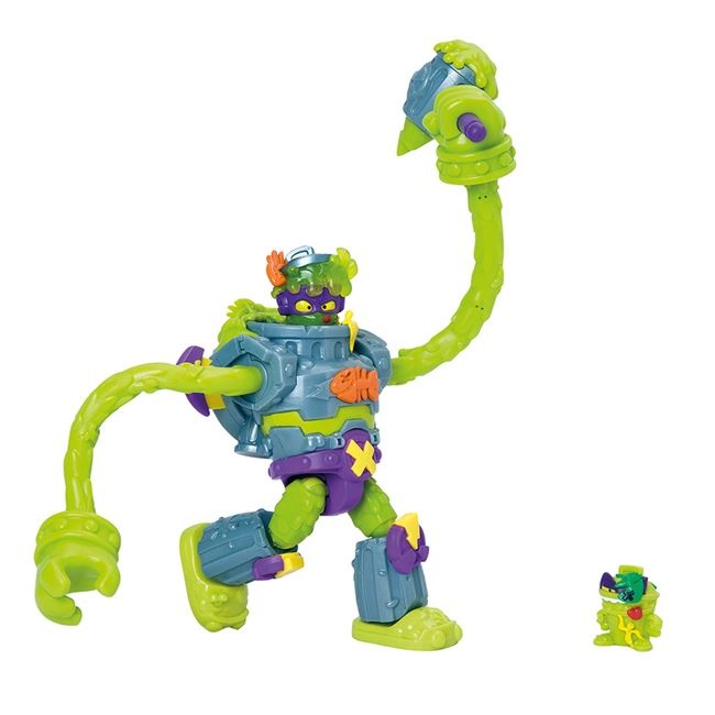 Figurina Superbot Power Arms trasher, cu brate flexibile, varsta 4+ ani, multicolor - 2 | YEO
