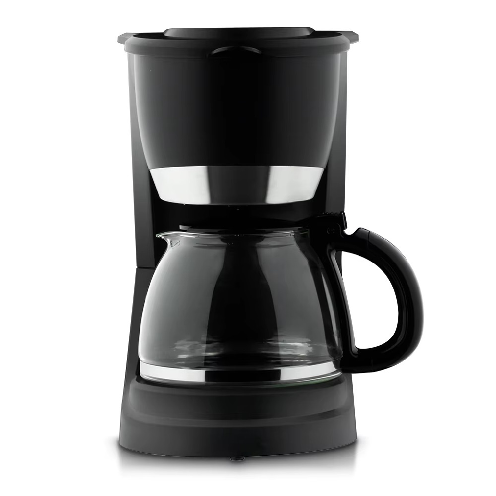 Filtru de cafea, Hoffmans, electric, 1200W, 1500 ml, Plastic si Sticla, 30x22x16cm, Negru - 1 | YEO
