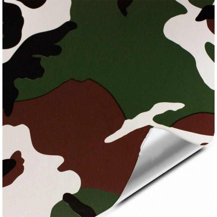 Folie colantare auto CAMUFLAJ FOREST (3m x 1 52m)