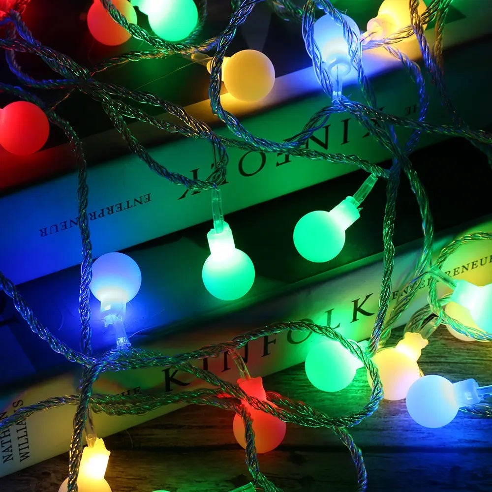 Instalatie Luminoasa Liniara tip Rola, 20m, 120 LED-uri, cu Cablu Negru, Lumina LED Multicolora - 3 | YEO