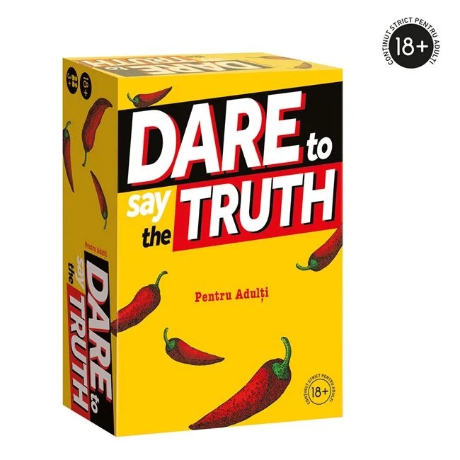 Joc de societate „Truth or dare”, varsta 18+ ani, multicolor