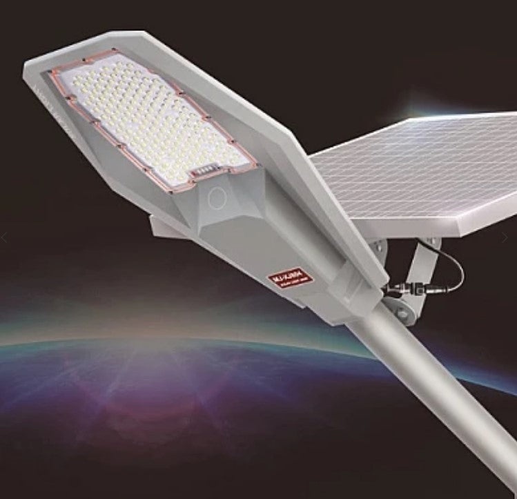 Lampa 200W Solara Stradala XJ802 cu Panou Solar Separat si Telecomanda - 1 | YEO