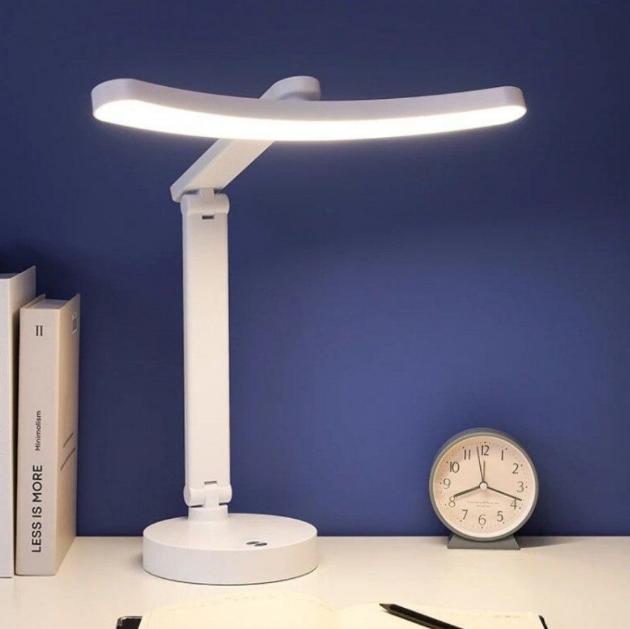 Lampa de birou cu LED 1967, pliabila, cu protectie pentru ochi, 7W, culoare alb - 1 | YEO