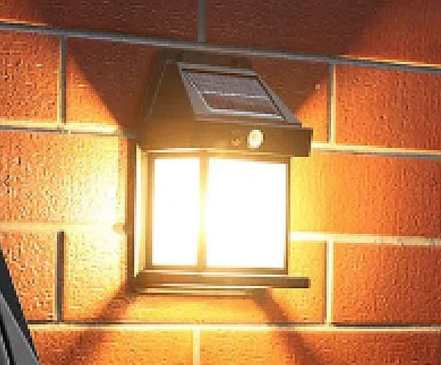 Lampa solara de perete dubla CB 228 tip felinar, decorativ, de perete - 2 | YEO