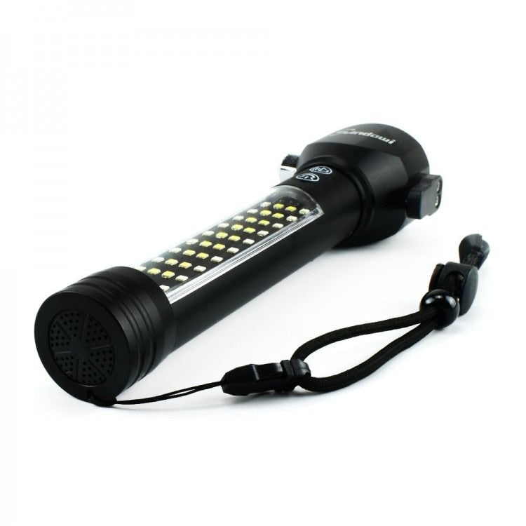 Lanterna LED manuala, cu functii multiple, raza de actiune 200m, 10W - 1 | YEO