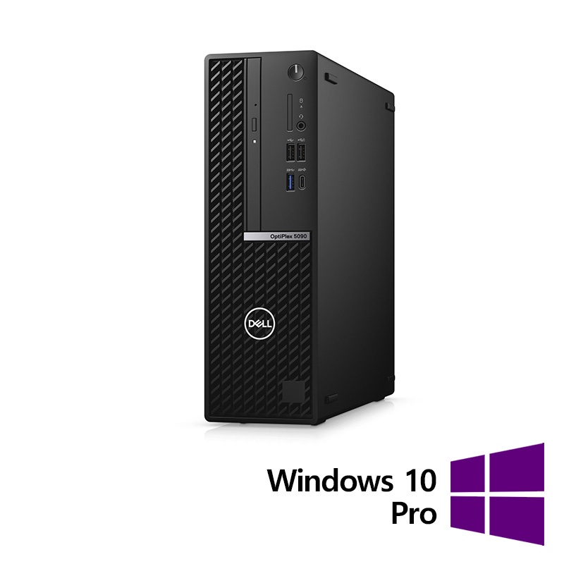 PC Refurbished DELL OptiPlex 5090 SFF Intel Core i7-10700 2.90 - 4.80GHz 8GB DDR4 256GB SSD + Windows 10 Pro