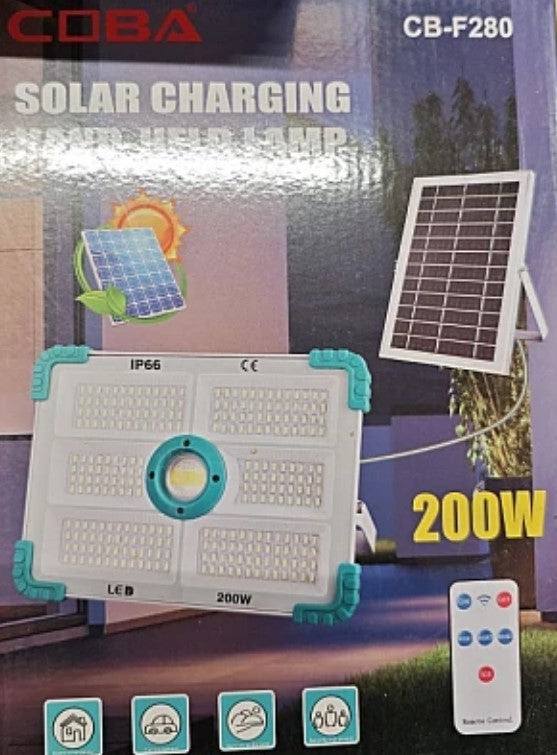 Proiector solar COBA CB F280 putere 200W si 280 LED - 4 | YEO