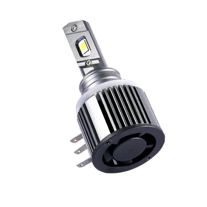 Set 2 becuri LED H15, Canbus, 120W, 12000LM, fara eroare, lumina alb-rece - 1 | YEO