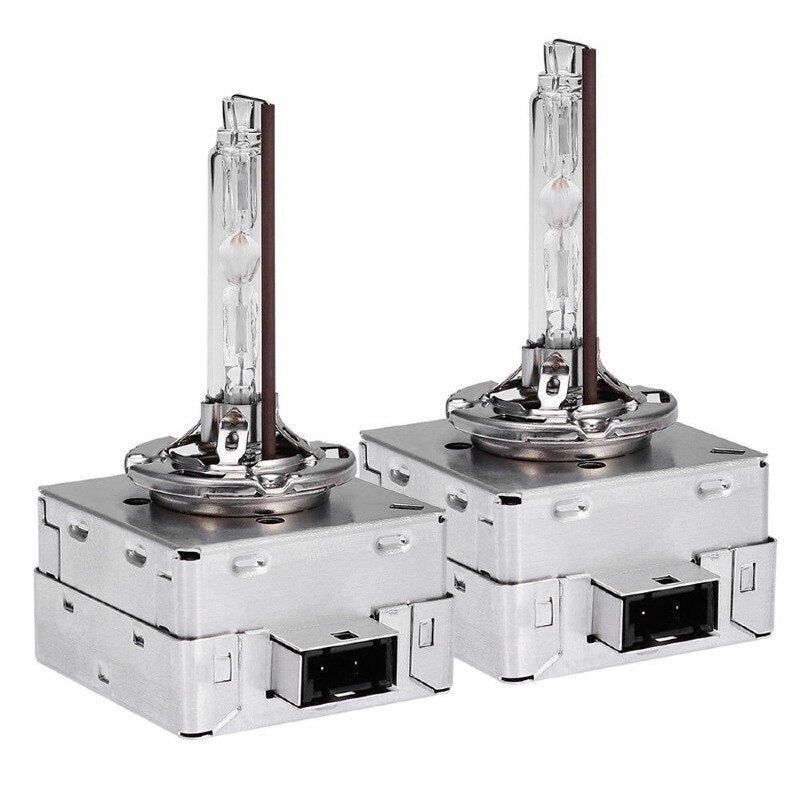 Set 2 becuri xenon D3S 35W, lumina alb-rece, 6000K, 3200LM, flansa metal - 3 | YEO