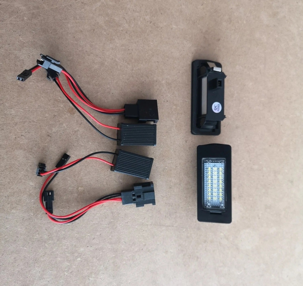 Set 2 lampi LED pentru numar auto, compatibil Audi si VW, fara eroare de bec ars, lumina alb-rece - 3 | YEO