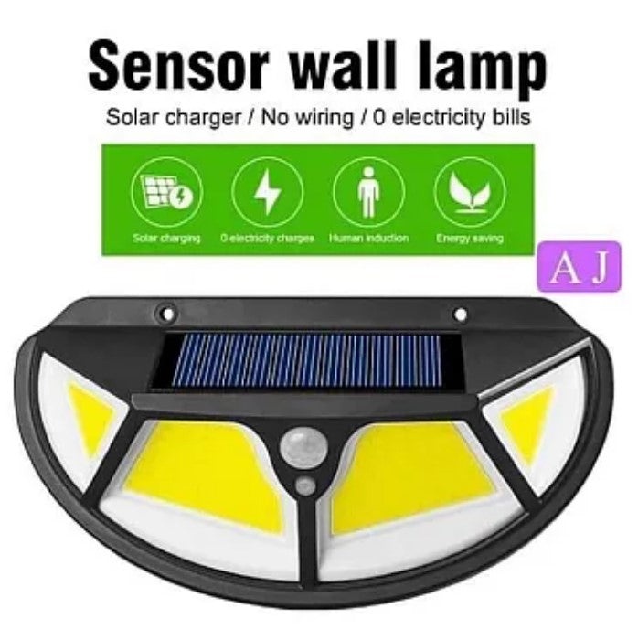 Set 2 x Lampa solara SH -122 LED COB cu senzor de miscare si lumina 3 moduri ILUMINARE - 1 | YEO