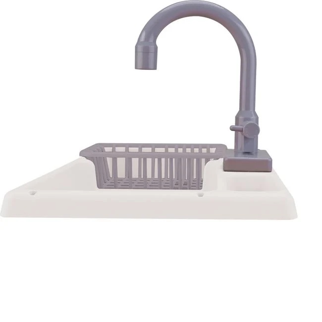 Set de joaca chiuveta cu apa si aragaz, cu accesorii incluse, din plastic,36x11x24.5cm, multicolor - 2 | YEO