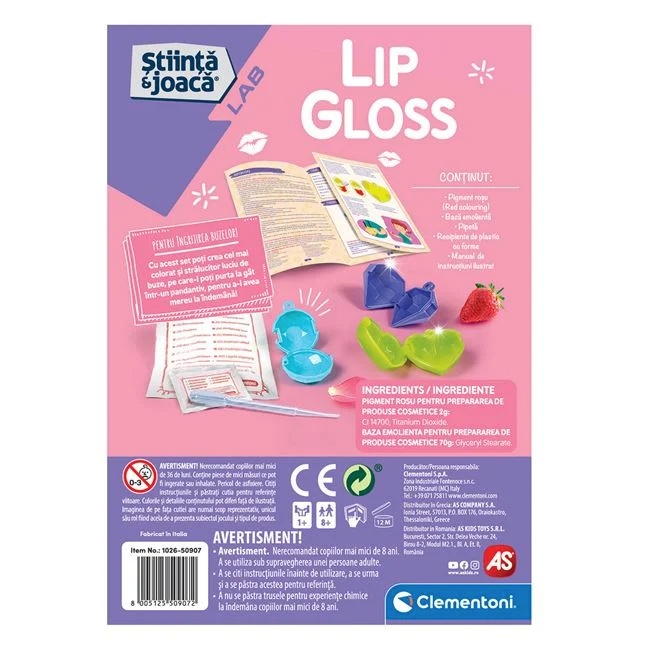 Stiinta si Joaca, Laboratorul de Creat Lip Gloss - 2 | YEO