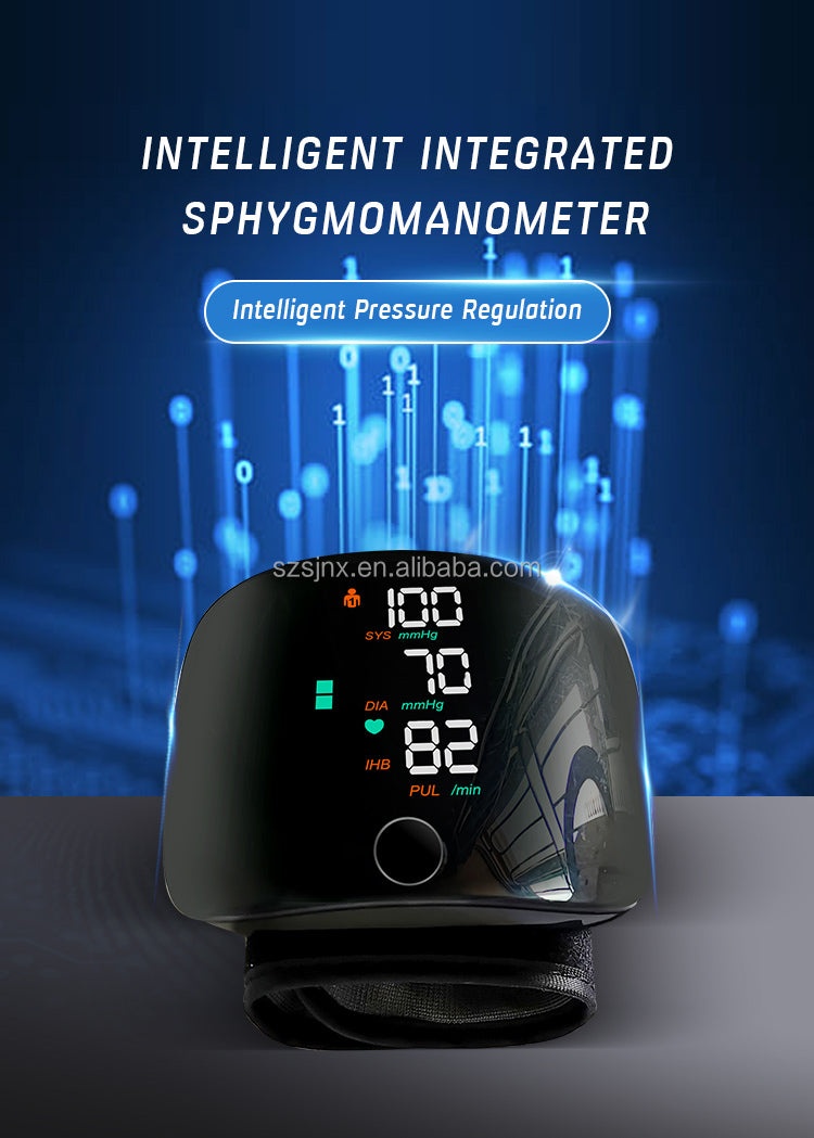 Tensiometru electronic pentru incheietura mainii, ecran LCD, masoara presiunea sistolica, disistolica si pulsul - 3 | YEO