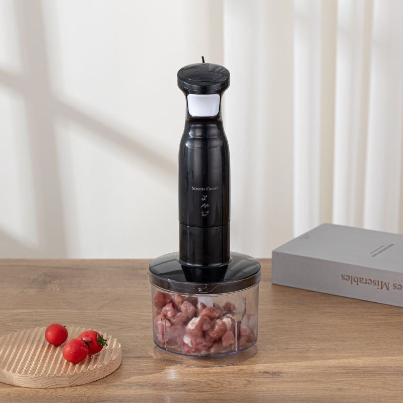 Blender electric de mana, SC-8041, cu 4 accesorii, 400W, negru - 3 | YEO