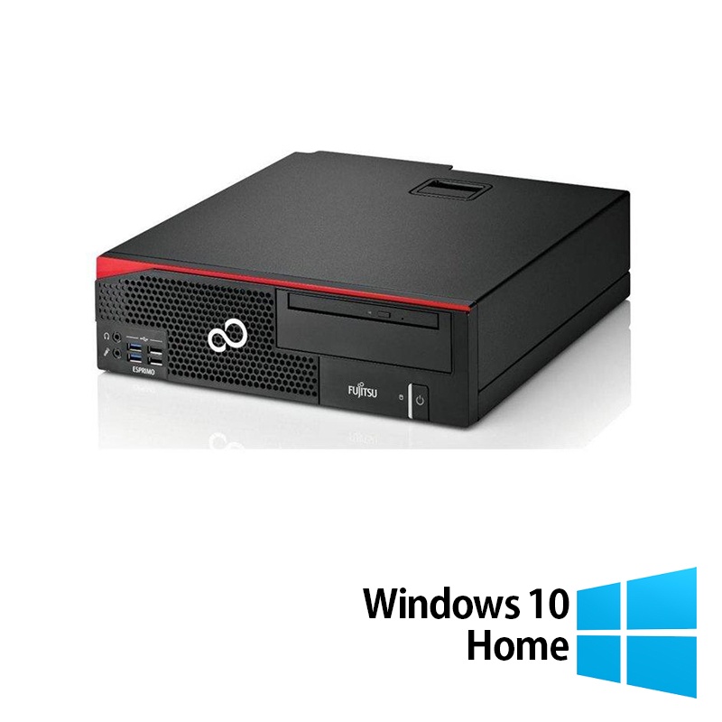 Calculator Refurbished Fujitsu Esprimo D957 SFF Intel Core i5-6500T 2.50-3.10GHz 8GB DDR4 500GB HDD + Windows 10 Home