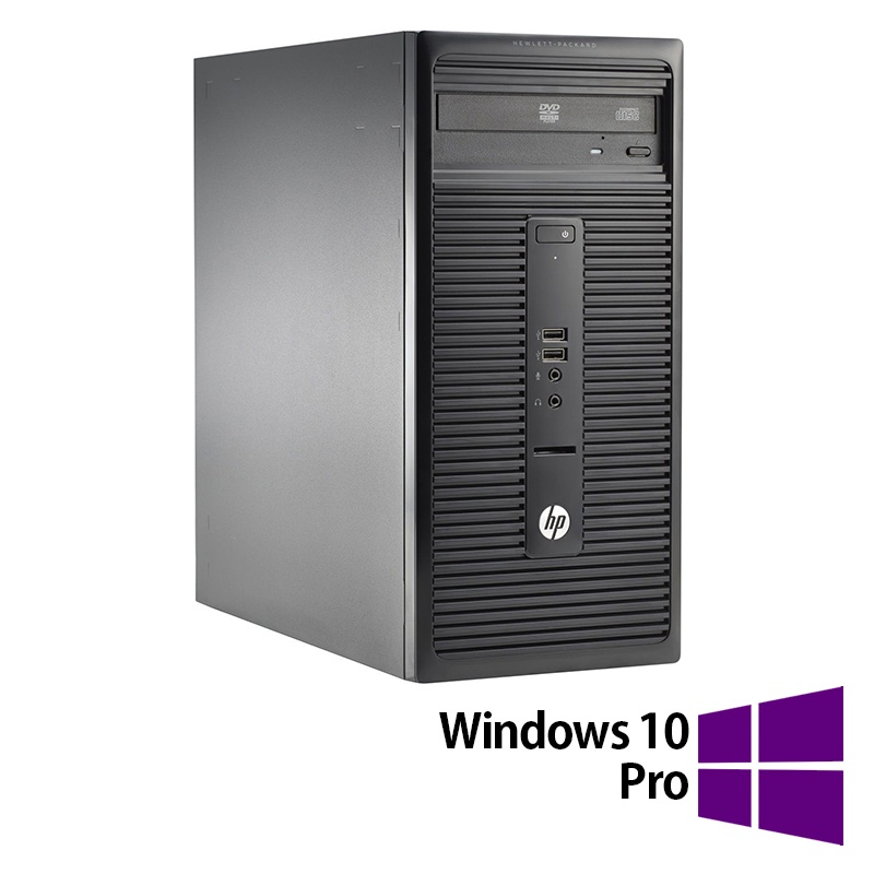 Calculator Refurbished HP 280 G1 Tower Intel Core i5-4570 3.20GHz 8GB DDR3 500GB HDD DVD-ROM + Windows 10 Pro