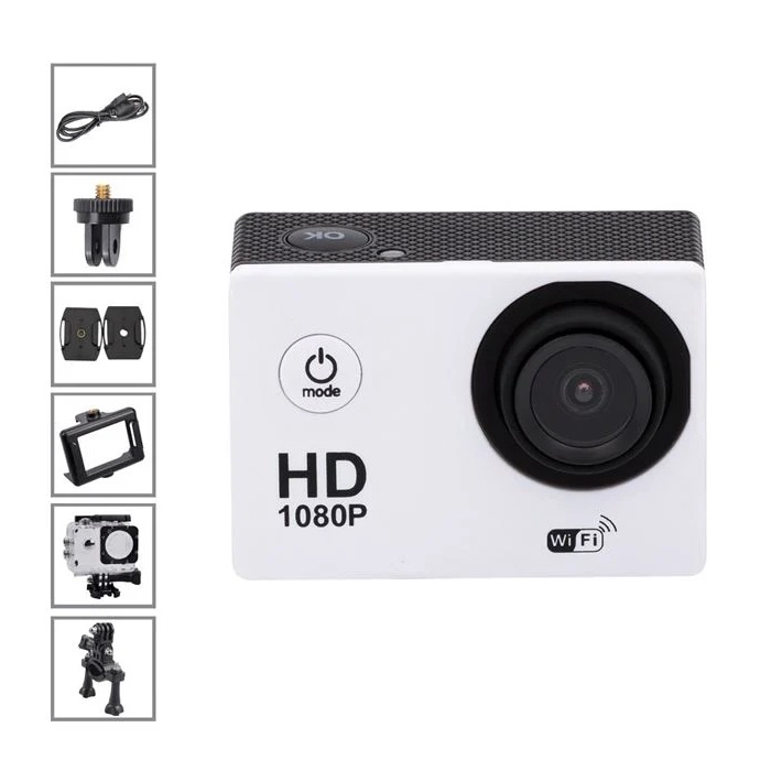 Camera Rezistenta la Apa, cu WiFi, inregistrare video/audio, USB, 900 mAh, negru - 3 | YEO