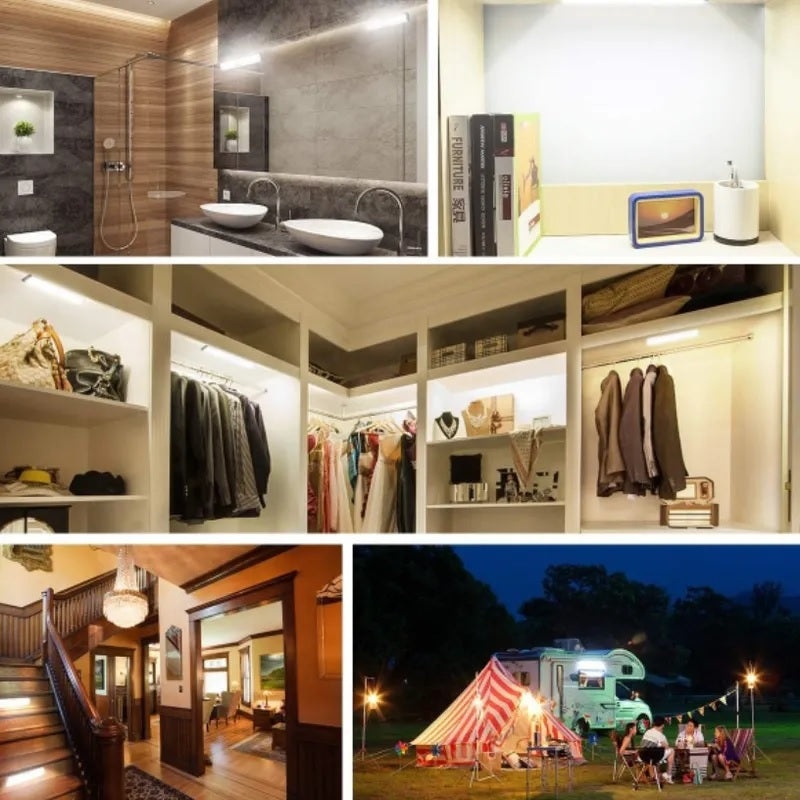 Corp de iluminat LED cu senzor de miscare, 13 LED-uri, Lungime 30 cm - 3 | YEO