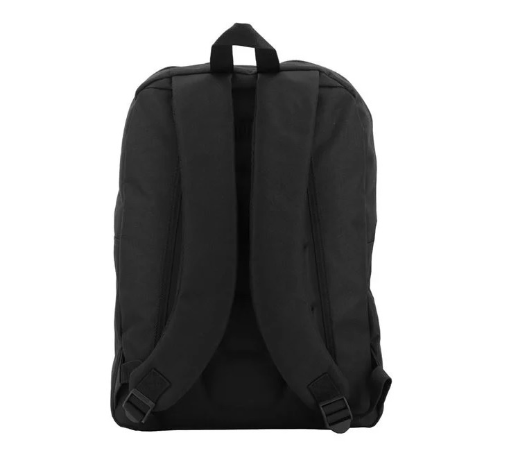 Ghiozdan cu Model Flacari, Catarama Cauciuc, 32x17x43 cm, negru - 1 | YEO