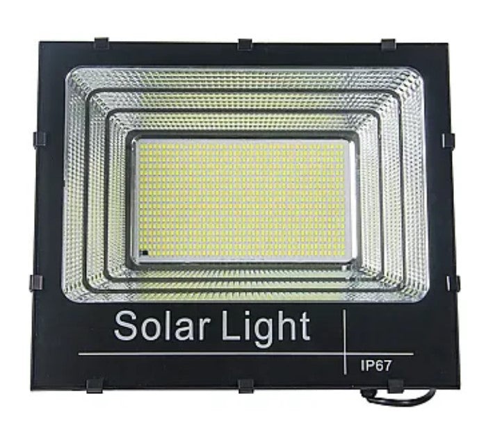 KIT Proiector 150w LED DIMABIL JORTAN cu Panou Solar INDIVIDUAL si Telecomanda - 2 | YEO