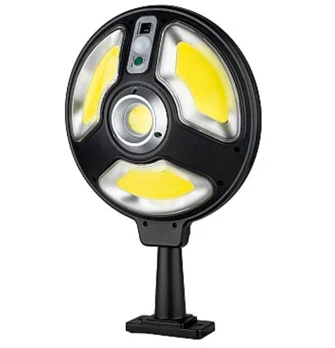 Lampa Solara Rotunda 150 LED 1288A COB 3 Moduri Iluminare + Senzor si Telecomanda - 3 | YEO