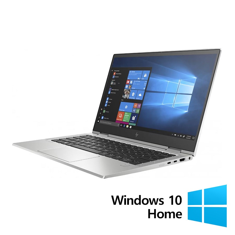 Laptop Refurbished HP EliteBook 830 G7 Intel Core i5-10210U 1.60 - 4.20GHz 8GB DDR4 256GB SSD 13.3 Inch Full HD IPS Webcam + Windows 10 Home