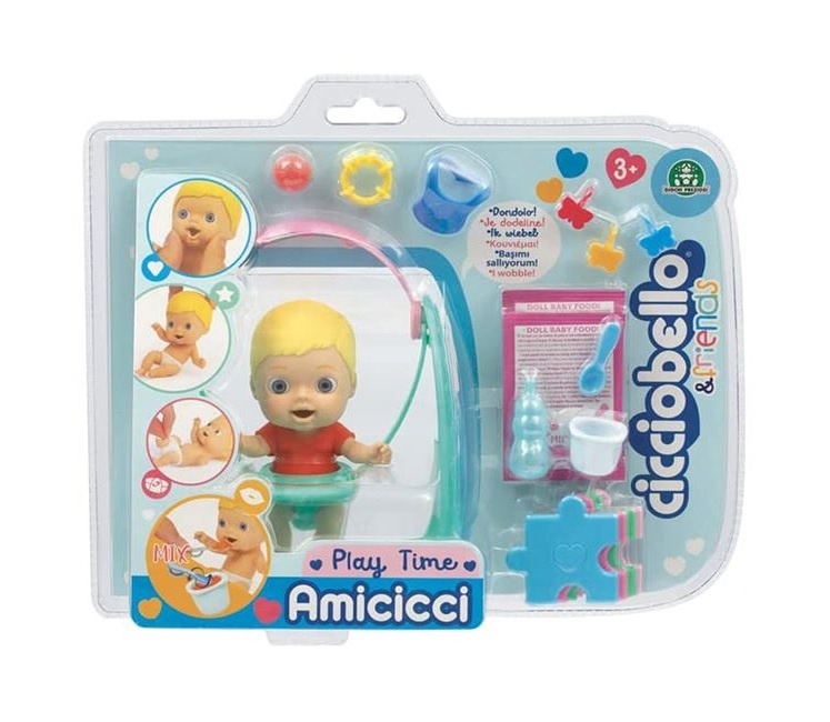 Leagan cu Papusi Amicicci si Cicciobello, 3 ani+, 26 x 12 x 20 cm - 3 | YEO