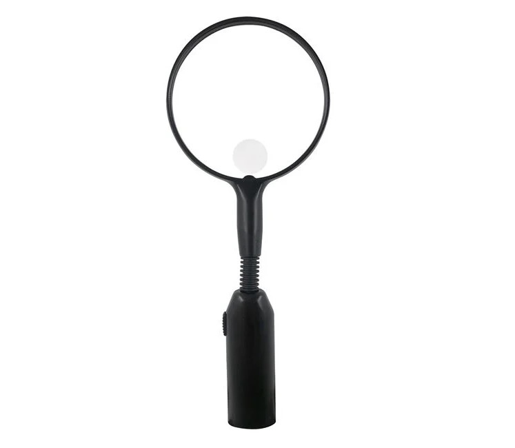 Lupă de Masă cu LED și Braț Reglabil, 3.5x Mărire, 31cm, negru - 1 | YEO