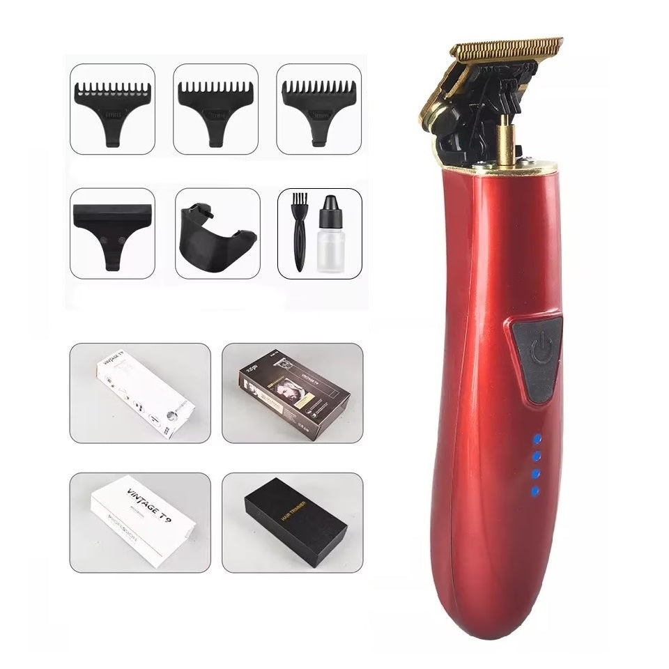 Masina de tuns pentru barba si contur, KH-109, cu lame din inox si incarcare USB Type C - 3 | YEO