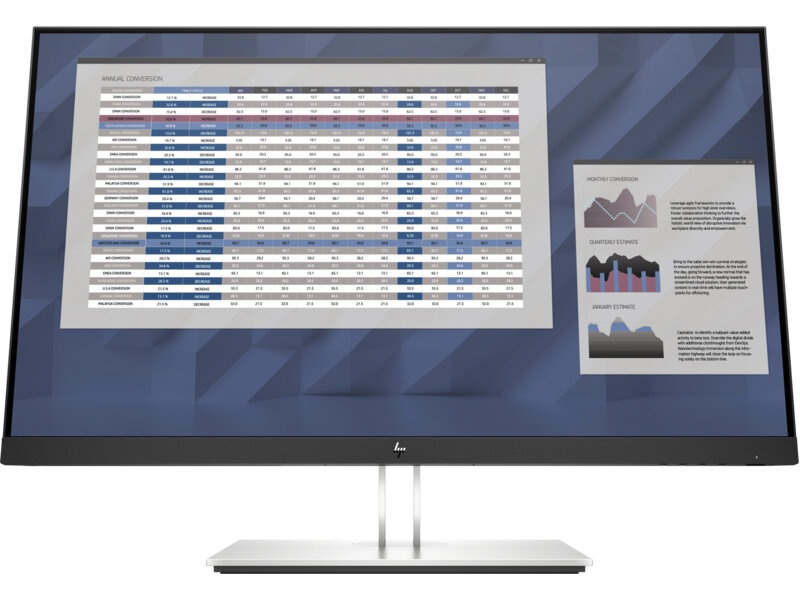 Monitor hp Refurbished E-Display E27 G4 27" Full HD IPS 16:9 VGA HDMI DisplayPort 1000:1 250cd 5ms Stand Nou Universal