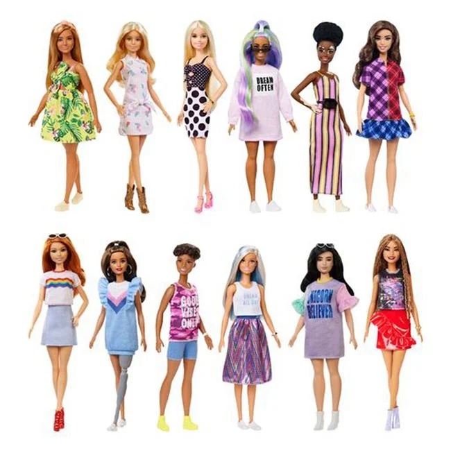 Papusa Barbie Fashionistas, varsta 3+ ani, dimensiune 11x5x33cm, multicolor - 2 | YEO