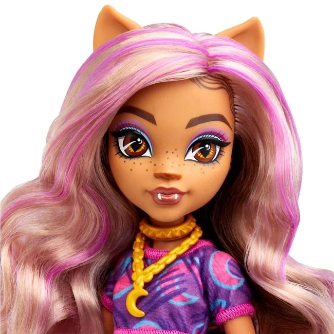 Papusa Monster High cu 11 puncte flexibile, vartsa de la 9 luni la 3 ani, 11.5x6x33cm, multicolor - 3 | YEO
