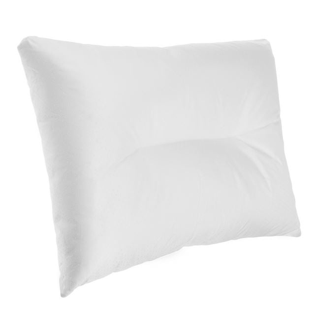 Perna pentru dormit, anatomica si antibacteriana, cu fulgi de latex, 70x50 cm, alb - 1 | YEO