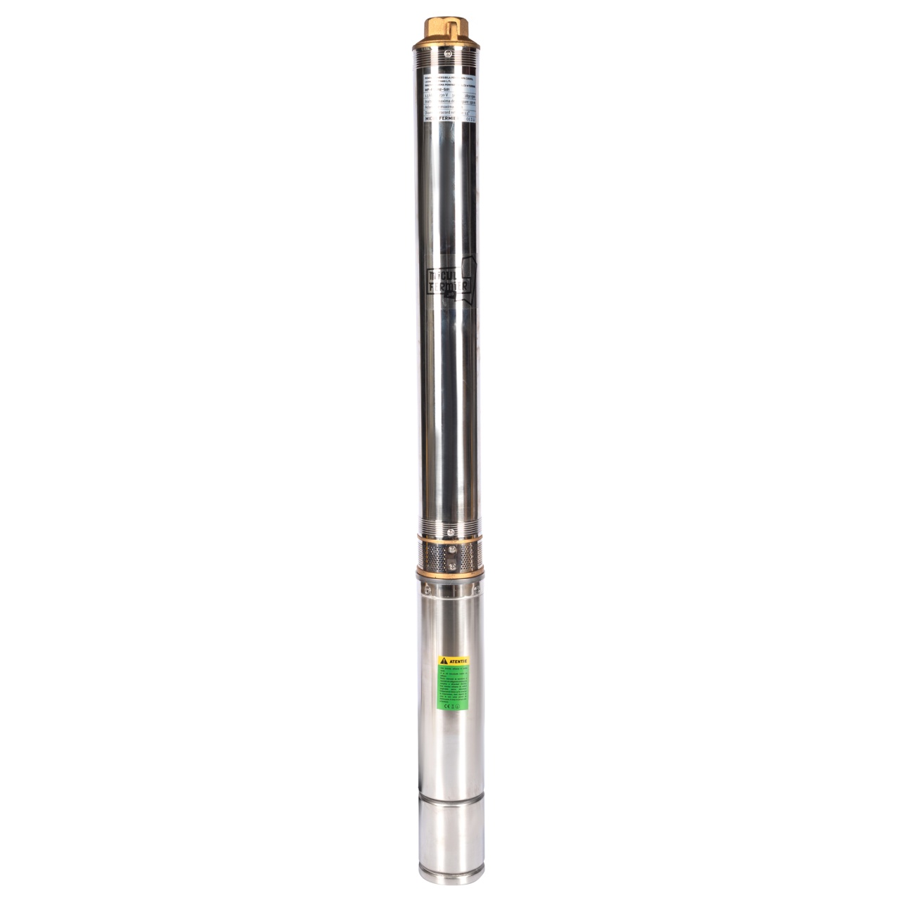 Pompa submersibila pentru apa curata Micul Fermier 1.5KW debit 5400l/h inaltime maxima pompare 150m 19 turbine