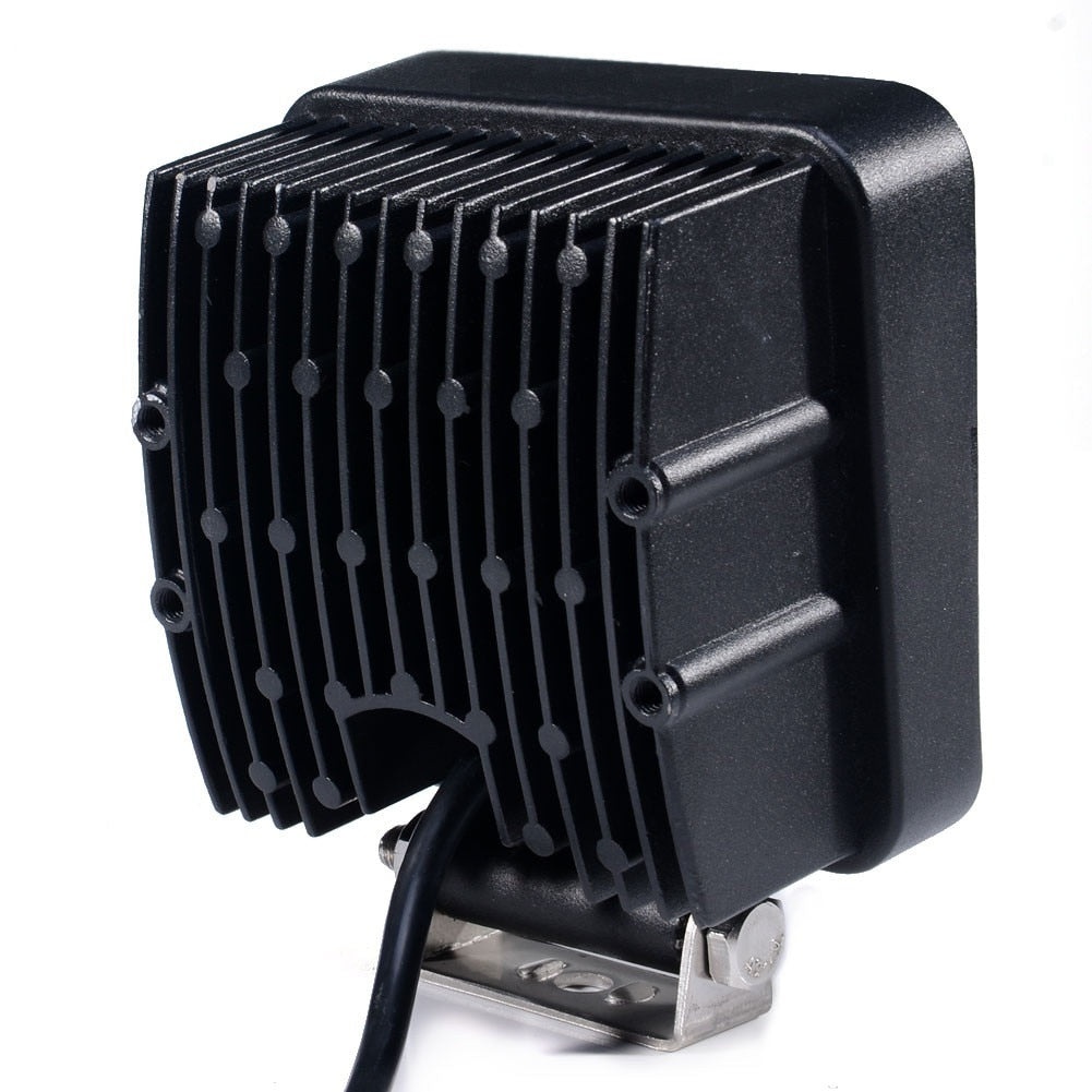Proiector LED auto, putere 48W, 12V-24V, IP 67, 6500K, 1800Lm, lumina alba rece, negru - 2 | YEO