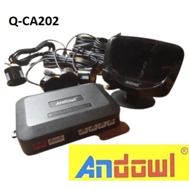 Set 4 senzori de parcare cu display digital LED Andowl CA202 - 2 | YEO